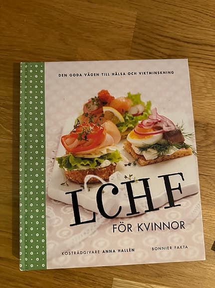 Kokböcker - olika LCHF kok- och bakböcker - 50kr/st