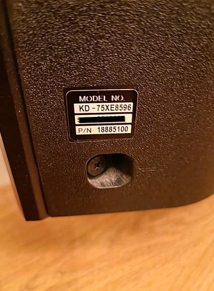 Sony 75 tum KD-75XE8596 - Stor TV inför Fotbolls VM