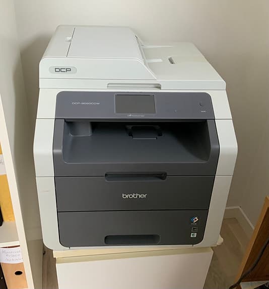 Brother DCP-9020CDW multifunktionsskrivare vit/grå