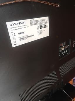 Andersson Led tv bra skick med fjärrkontrollen