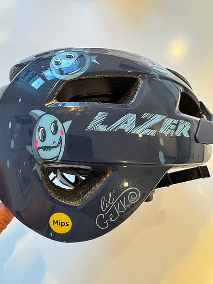 Lazer Lil Gekko MIPS cykelhjälm barn stl 46–50 blå