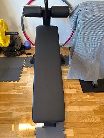 Gymstick PRO-305 träningsbänk svart