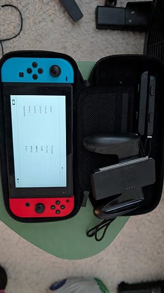 Nintendo Switch paket + 400GB minneskort + väska
