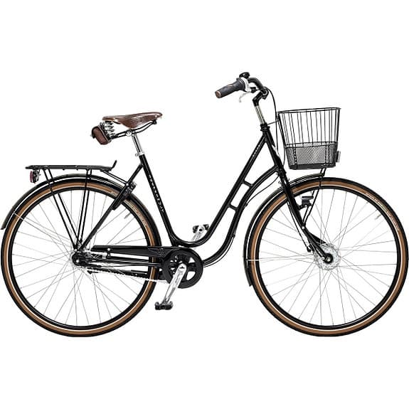 Ny Skeppshult 28" Svart  Damcykel Klassisk Modell