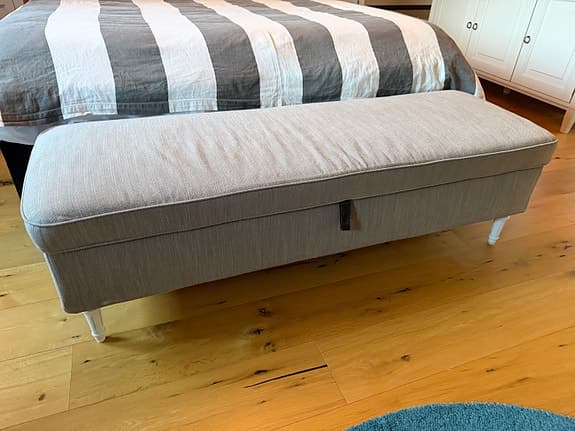 Pall/Sittbänk med förvaring, Stocksund