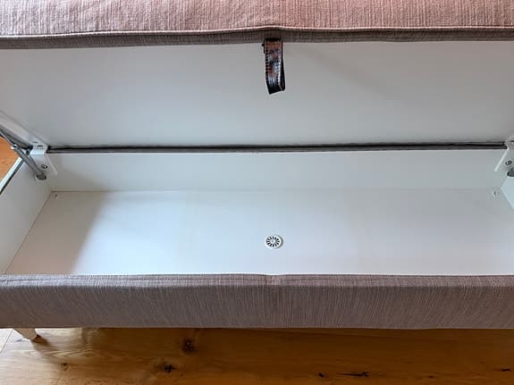 Pall/Sittbänk med förvaring, Stocksund