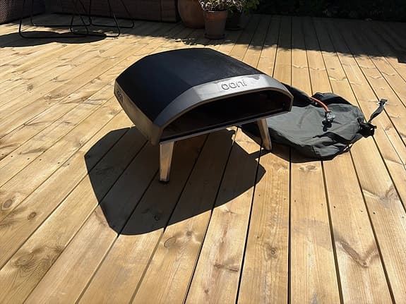 Ooni koda 16 pizzaugn gas svart/silver
