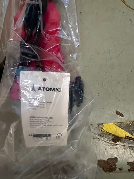 Atomic skidstavar 85 cm rosa