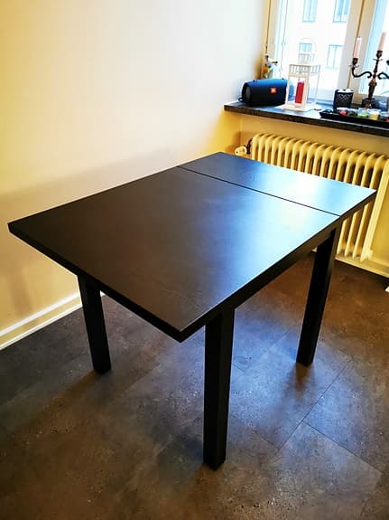 Dinner table and 2 chairs from IKEA