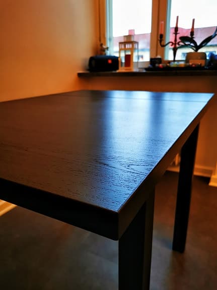 Dinner table and 2 chairs from IKEA