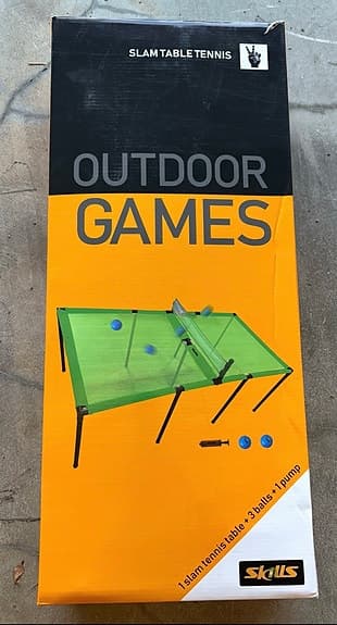utomhus pingissett bordtennisbord