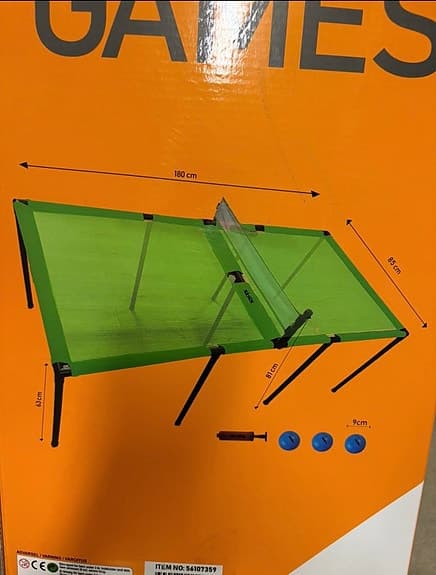 utomhus pingissett bordtennisbord
