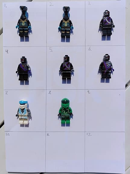 LEGO Ninjago minifigurer