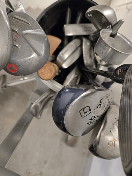 ⛳ Golfset med vagn & bag – Komplett paket i bra skick