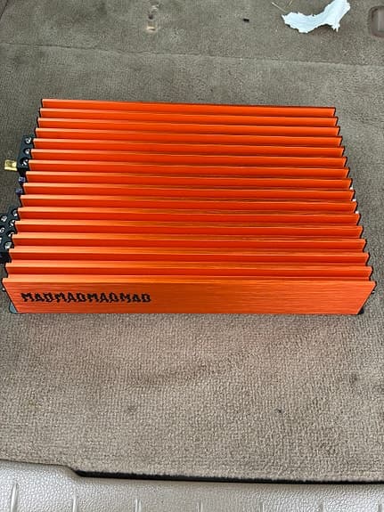 GAS MAD bilslutsteg orange