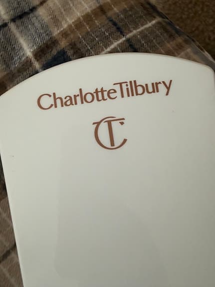 Charlotte Tilbury handhållet sminkspegel vitt