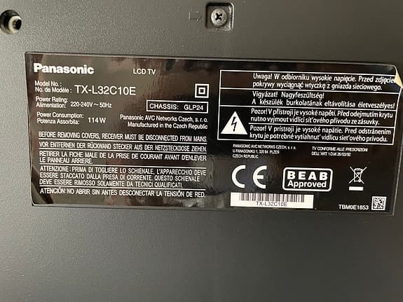 Tv 32 panasonic
