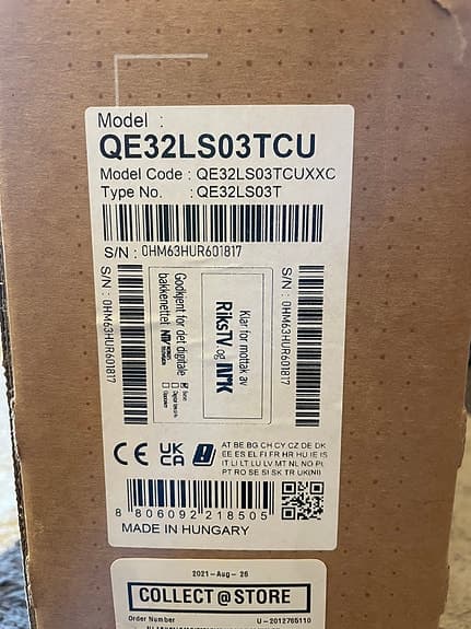 Samsung The Frame 32”