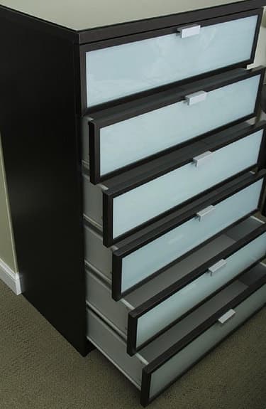 IKEA HOPEN byrå - 6 lådor