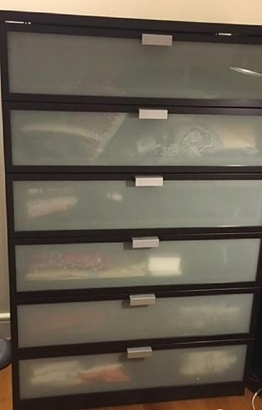 IKEA HOPEN byrå - 6 lådor