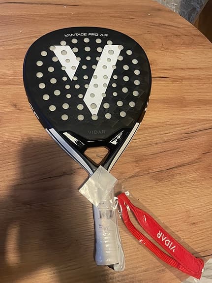 Vidar padelracket svart/vit