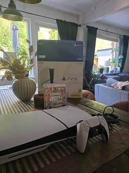 PlayStation 5 Slim Discedition 1TB + GTA V + och original kartong