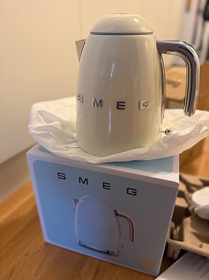 SMEG HELT NY vattenkokare 1.7L