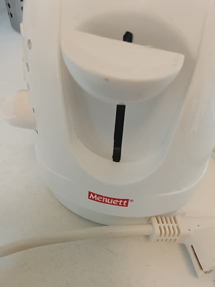 Menuett brödrost vit 2 skivor