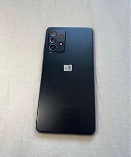 Samsung Galaxy A52s 5G mobil 128 GB svart