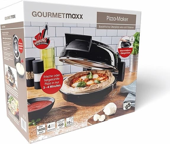 Gourmetmaxx Pizzaugn – Helt ny & oöppnad