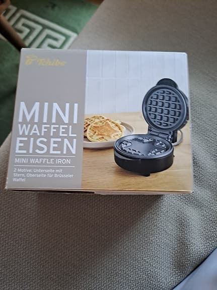 helt nytt våffeljärn