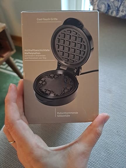 helt nytt våffeljärn
