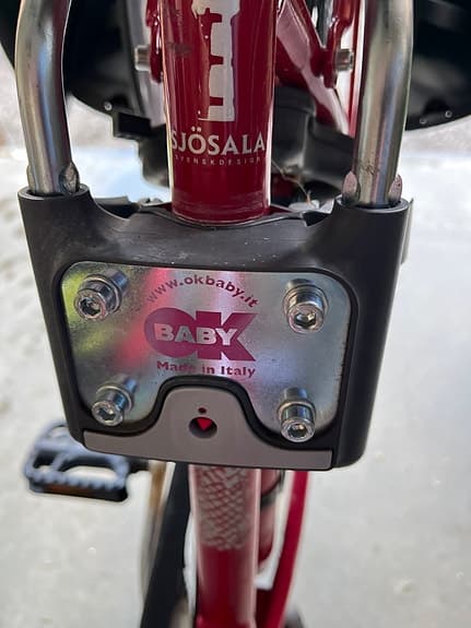 Cykelbarnstol Okbaby