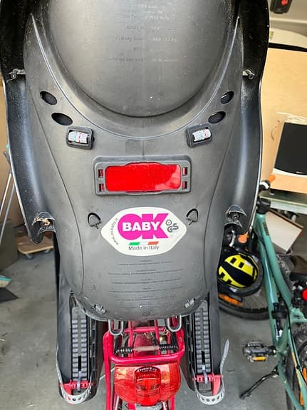 Cykelbarnstol Okbaby