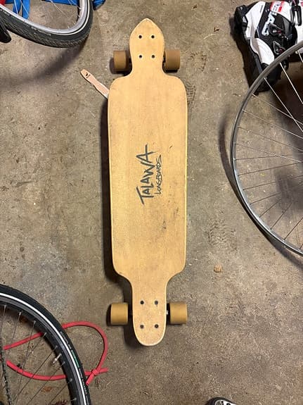 Talawa longboard Save Surf träfärgad