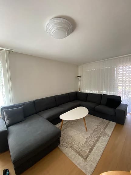 Mio hörnsoffa design Anders Pehrson mörkgrå