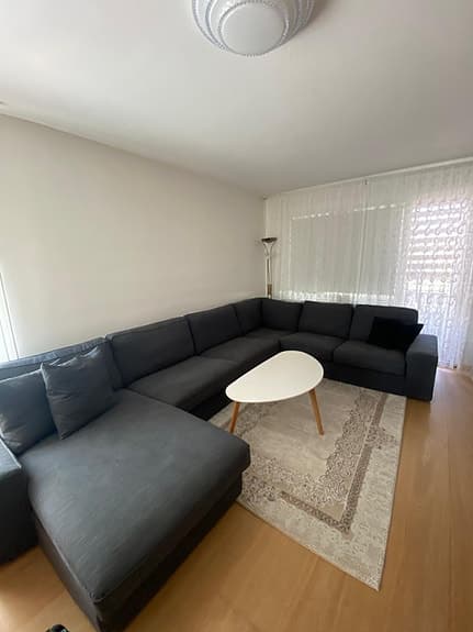 Mio hörnsoffa design Anders Pehrson mörkgrå