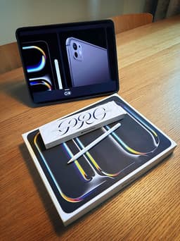 iPad Pro 13" M4, Apple Pencil Pro, ESR fodral