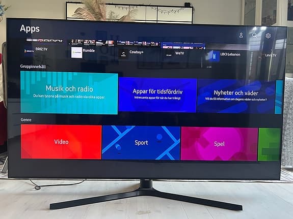 Samsung 65” 4K Ultra HD Smart Tv
