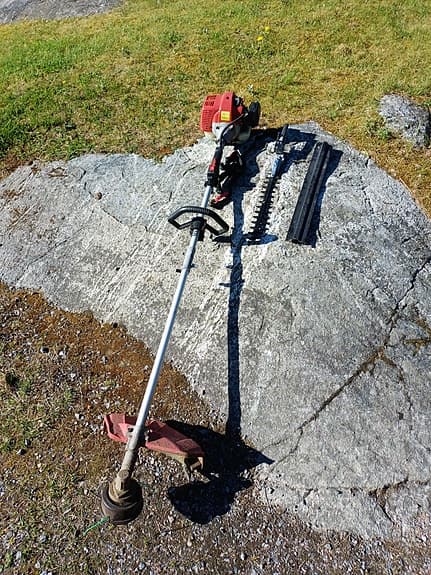 Trimmer/häcksax