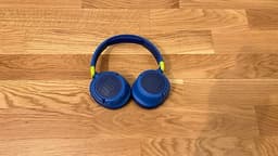 JBL Junior 460NC blå trådlösa hörlurar on-ear barnanpassade