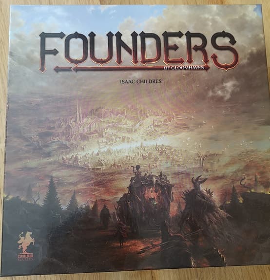 Nytt Founders of Gloomhaven brädspel