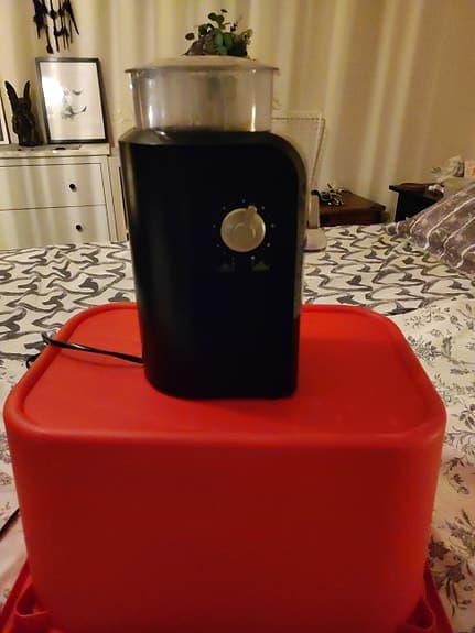 OBH Nordica kaffekvarn svart/silver