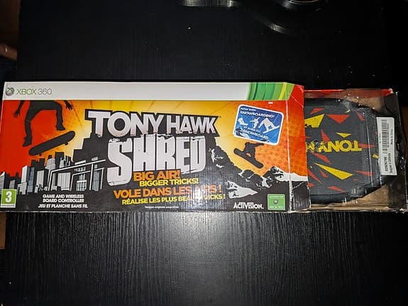 Tony Hawk Shred skateboardbräda till spelkonsol