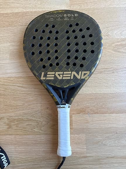 Legend Shadow Gold Elite Series padelrack