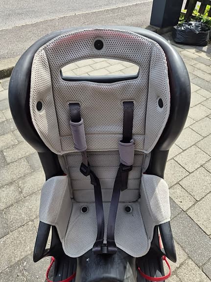 Britax Jockey Comfort cykelsits grå/svart