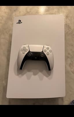 Sony Playstation 5 spelkonsol digital edition med handkontroll