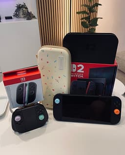 Nintendo Switch 2 Paket – Nyskick + Extra Joy-Cons & Tillbehör