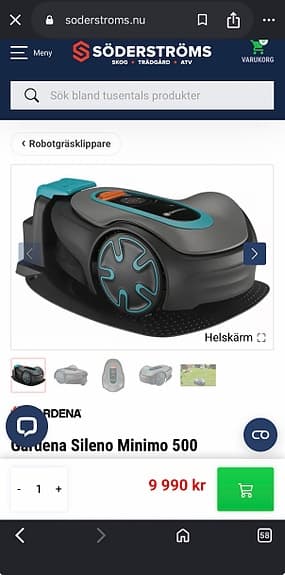 Gardena Sileno Minimo 500 + Garage