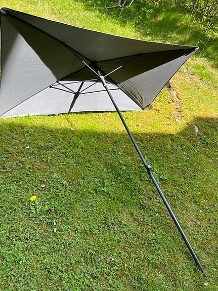 Doppler balkongparaply grå